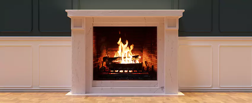 Open Flame Wood-Burning Fireplace Installation Services in McNair, Virginia