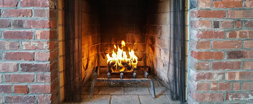 Repairing Damaged Fireplace Tiles in McNair, Virginia