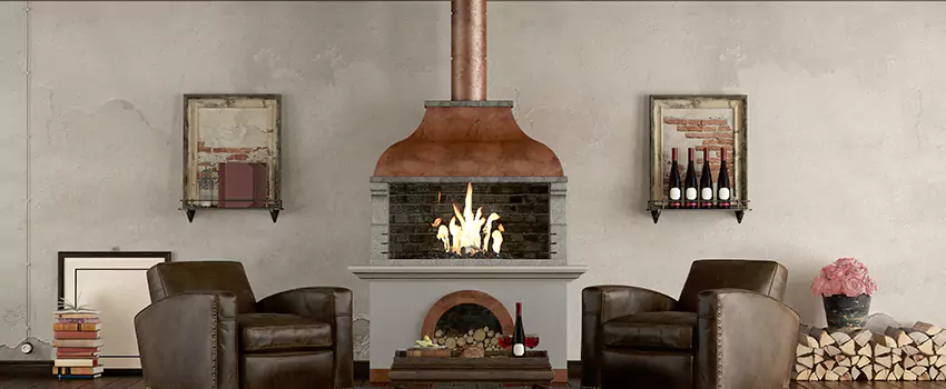 Thelin Hearth Products Providence Pellet Insert Fireplace Installation in McNair, VA