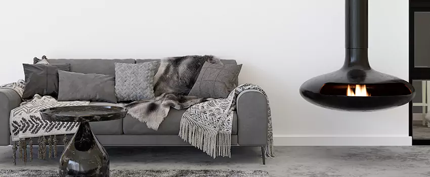 Circular Hanging Fireplace Installation Services in McNair, VA