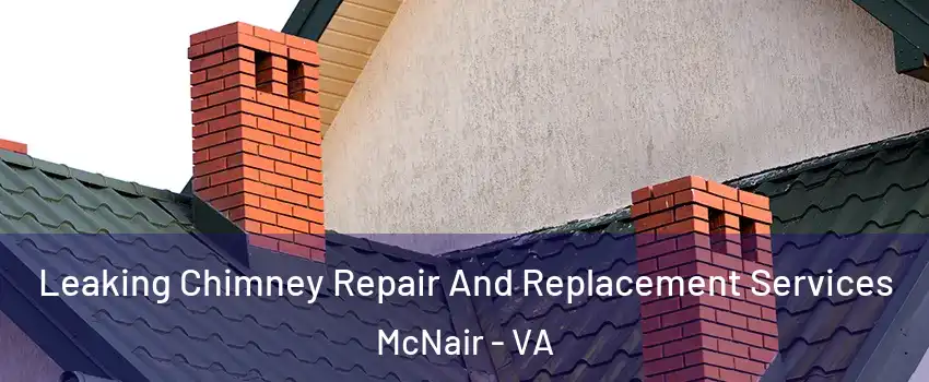  Leaking Chimney Repair And Replacement Services McNair - VA